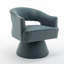 Fauteuil demi-tonneau pivotant de 28 po Kenzlee-533530962