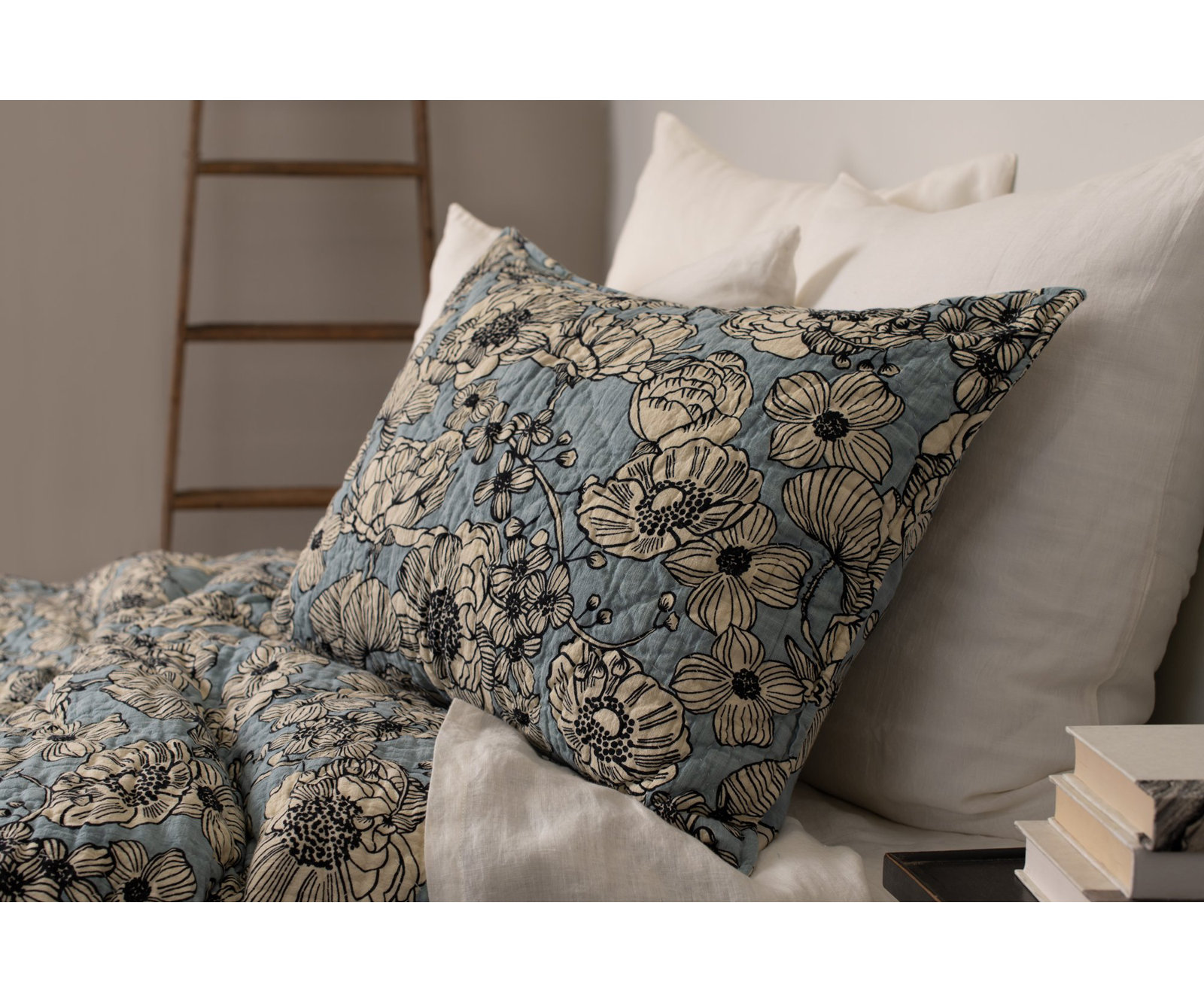 Kimpton Cotton Shams, Standard/Twin, Limestone/Beige