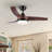 Small-CF 42'' Ceiling Fan with LED Lights-1231769035