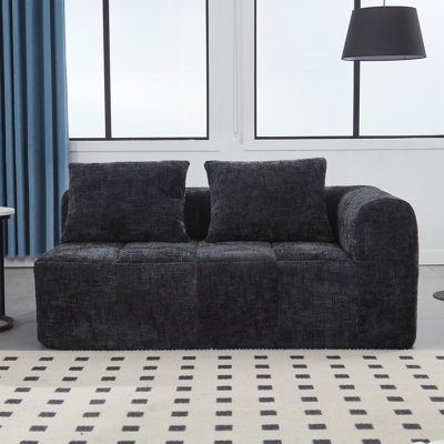 Comfortable Chenille Loveseat Sofa for Relaxation and Style in Any Room