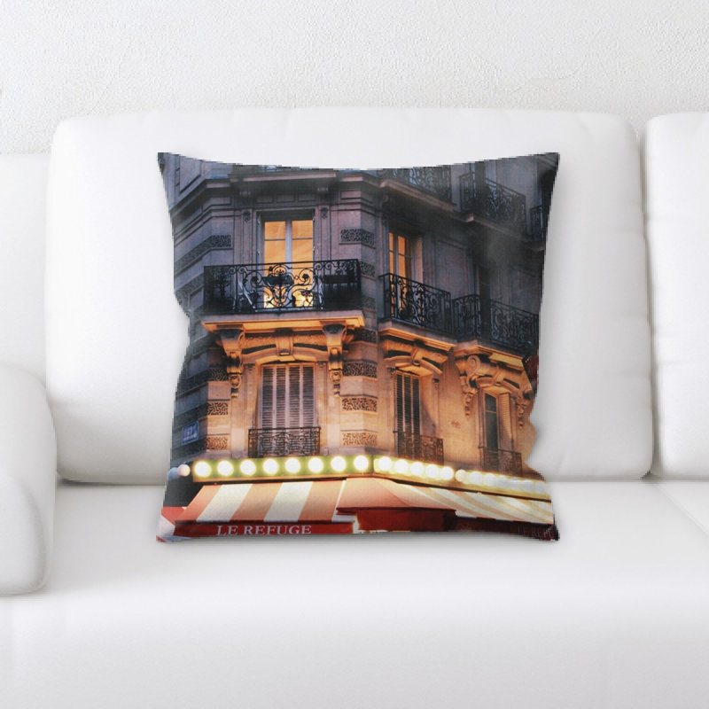 Microsuede Reversible Throw Pillow
