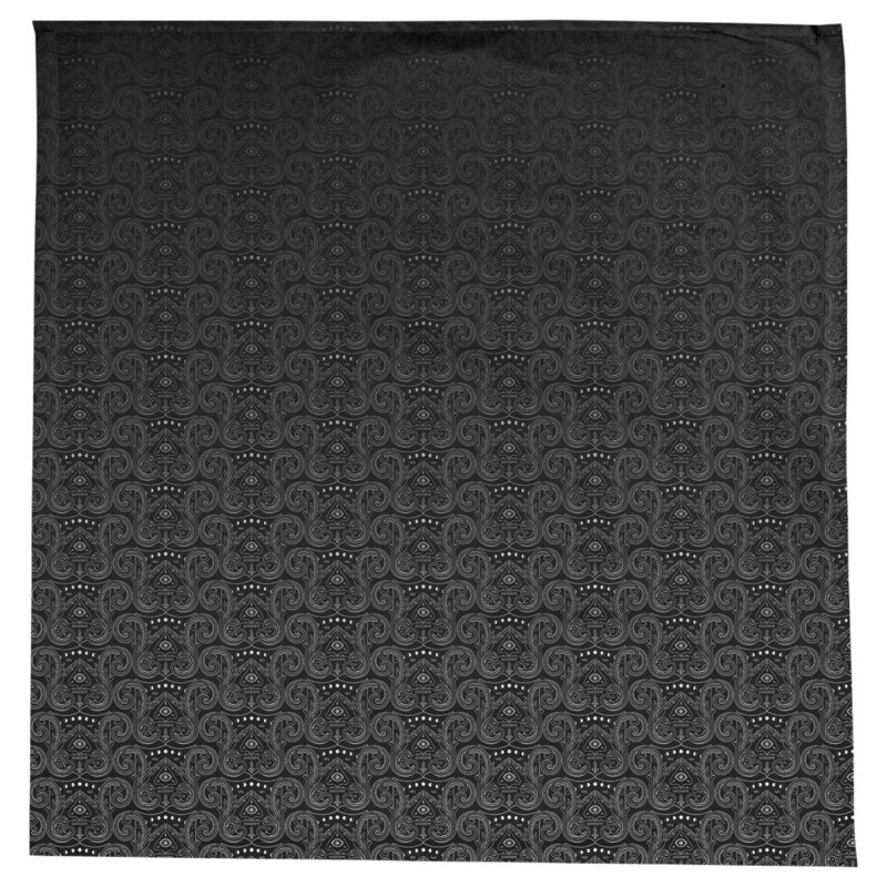 Leffel Geometric Tablecloth, Black/White