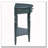 Half Moon Console Table with Drawer & Shelf-1997975601