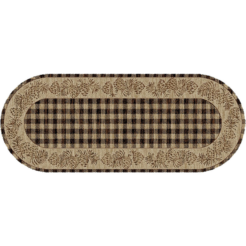 Tapis brun American Destiantion