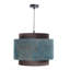 Antravion 1 - Light Silver Drum Pendant