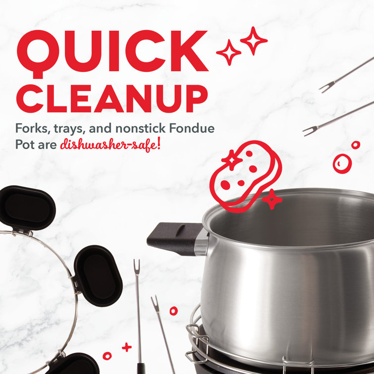 Electric Fondue Maker Deluxe Set w … curated on LTK