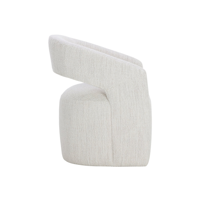 Palau Upholstered Arm Chair, Cream
