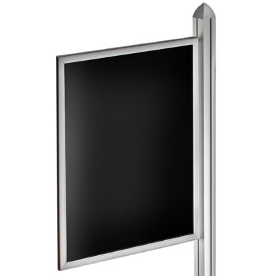Cadre coulissant double face l 22 po x H 28 po pour présentoir Sky Tower