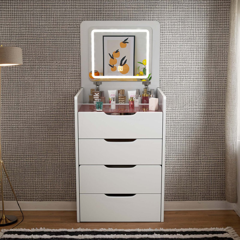 Meuble-lavabo 3 en 1 avec miroir Plip