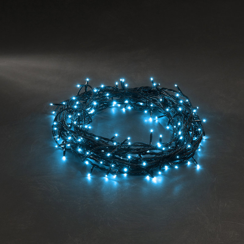 Kontsmide LED Wide Angle LED String Light, Light Blue, 1253 cm