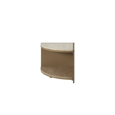 Marielle Gagliano Quarter Bunching Tables - Toffee/Spice