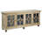 Sunset 87'' Solid Wood Sideboard