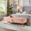 Banc de rangement rembourré en velours Margarete-1758722507