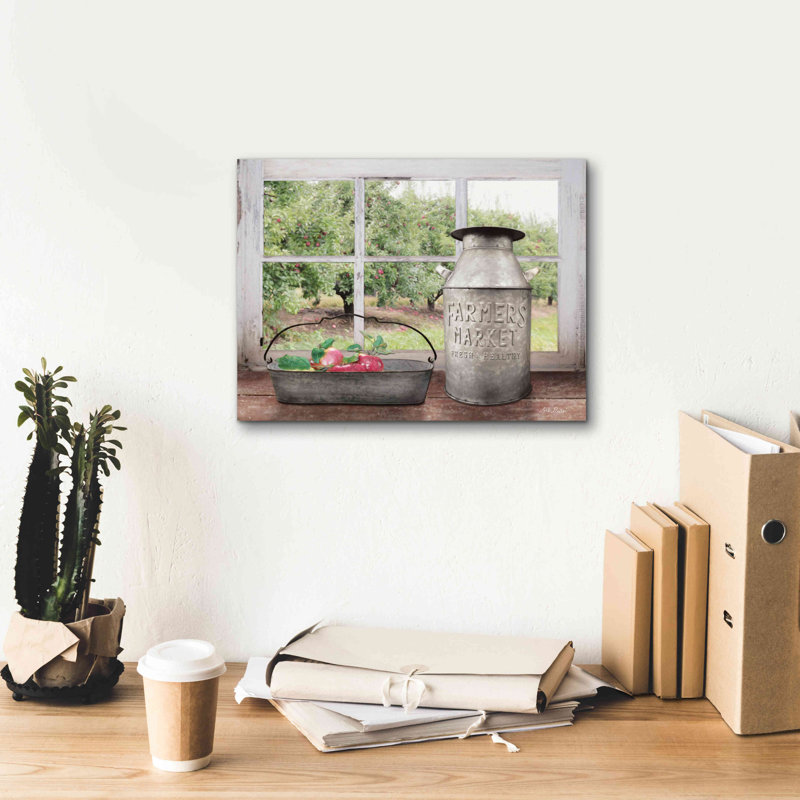 «Apple Orchard» par Lori Deiter, impression sur toile tendue, H 12 po x l 16 po x P 0,75 po