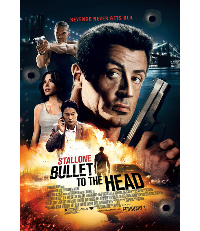 Bullet to the Head, 24" H x 17" W