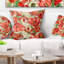 Oreiller à motif floral sans soudure-30611823-30611820