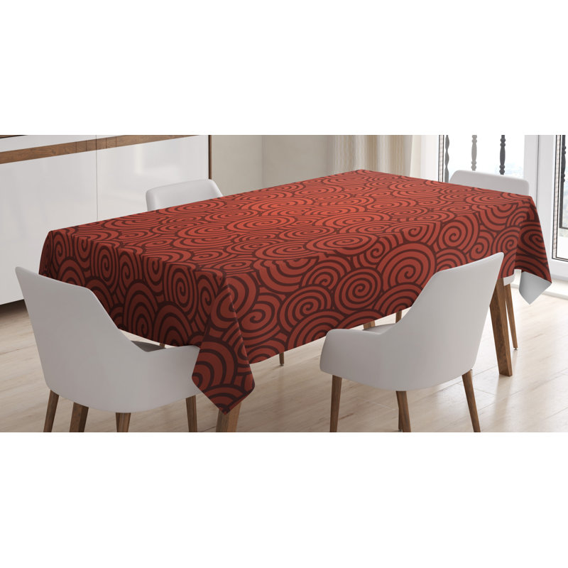 Geometric Tablecloth, 70" L x 52" W