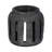 Trent Austin Design 8" Round Terracotta Lantern Hurricane With Open Slats, Black