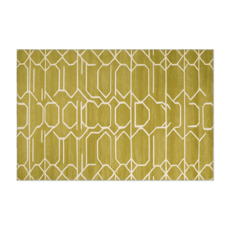 Tapis brun intérieur et extérieur Trellis, Rectangulaire 2 pi x 3 pi