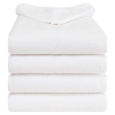 Serviettes de bain 100% coton