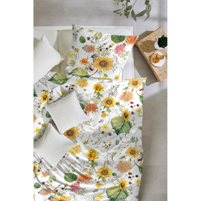 Dygert 144 TC Duvet Cover Set, 155 x 220cm Duvet Cover Set + 1 pillowcase 80 x 80