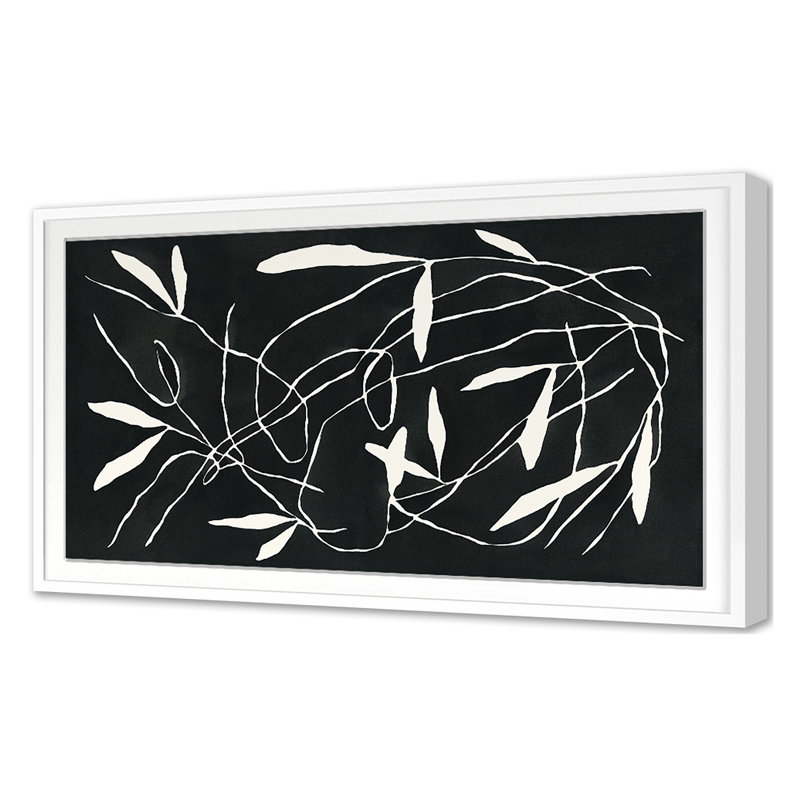 Tumbling Vine Print by Roebuck, Kate, White Single Picture Framed, 26'' H x 42'' W