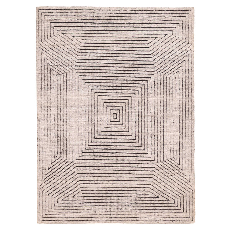 Tapis argenté Looma 5 pi 3 po x 7 pi 7 po