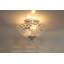 Hervey Glass Semi Flush Mount