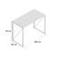 Arkham Metal Base Writing Desk-440292870