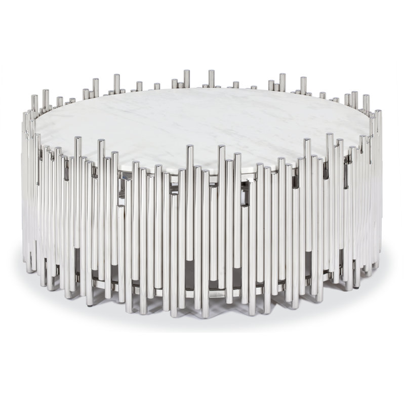 Table basse Anna, Argent