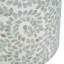 Table d'appoint ronde en bambou