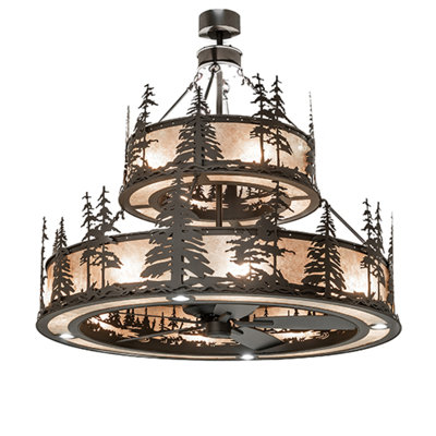 Tall Pines Downrod Ceiling Fan