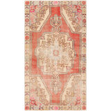Antique One of a Kind OOAK-1138 4'4" x 7'8" Handmade Rug