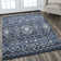Nona Power Loom Hand Tufted Indigo Rug