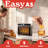 Gourmia 6 Tray Digital Food Dehydrator with 360° Airflow, Glass Door, Stainless Steel Trays, Timer & Temperature Control