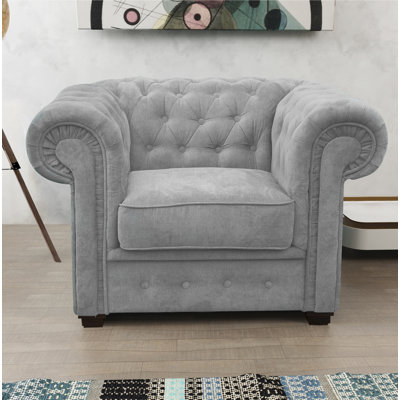 Allegra Upholstered Chesterfield Chair