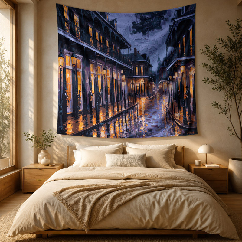 Tapisserie murale «Cities» New Orleans LA, 51 po x 60 po