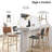 Kelin Upholstered Counter Stool with Solid Wood Frame-1209752269