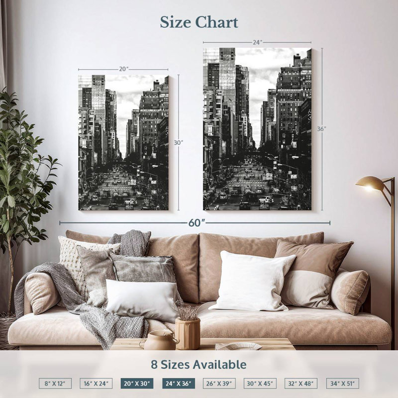 Sirci, New York, H 36 po x l 24 po
