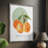 Orange Framed Print - Solid Wood-779985699