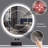 Round Dimmable Anti-Fog LED Vanity Mirror-89830428