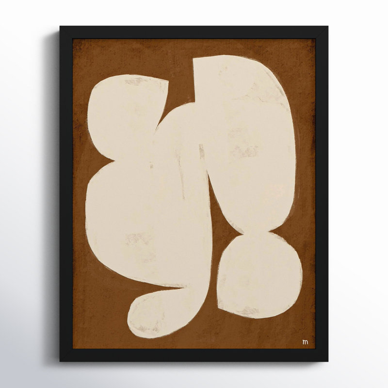 Forme Print by StudioM, Black Framed, 20" H x 16" W