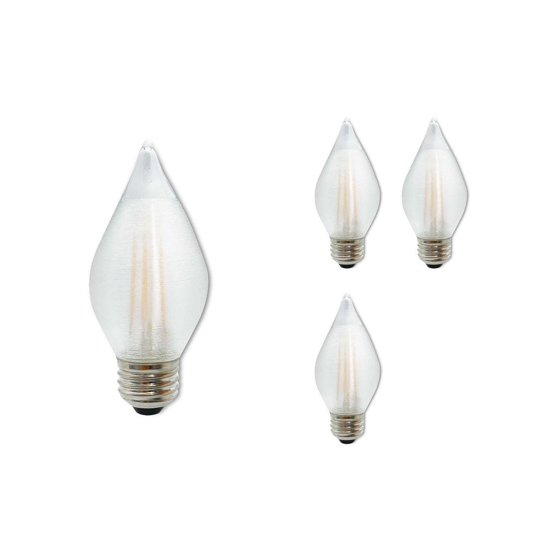 60 Watt Equivalent E26/Medium (Standard) Dimmable 2700K LED Bulb (Set of 4) Bulbrite Industries