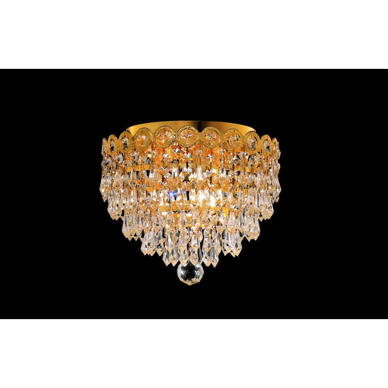 Zoila 3 - Light Dimmable Chandelier, Gold