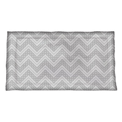 Taie décorative à chevrons Rhonda Cheval