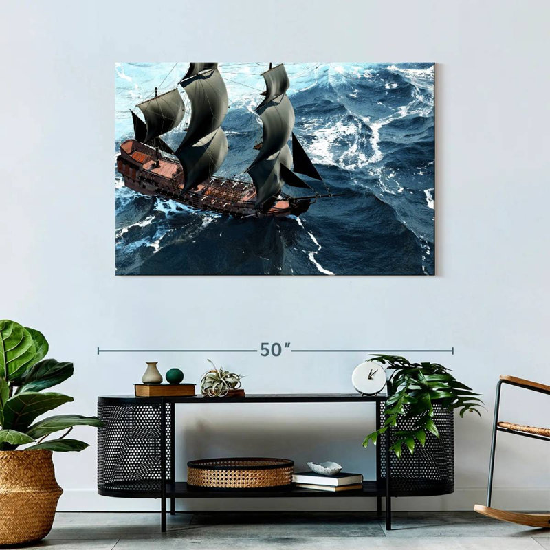 Mehar Pirate Boat, 30" H x 45" W