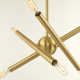 Poco 6 Light Metal Dimmable Chandelier