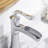 Single-Hole Bathroom Faucet with Drain Assembly-88292546