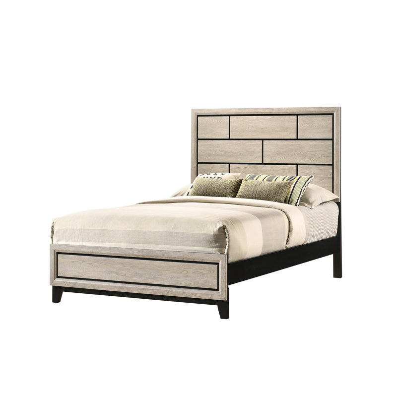 Standard Bed, King, Cream White