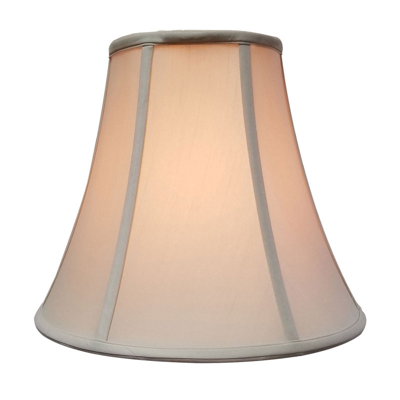 Royal Designs, Inc. BSO-704-16BG, abat-jour de base en forme de cloche véritable, 8 x 16 x 12,6, beige, Beige